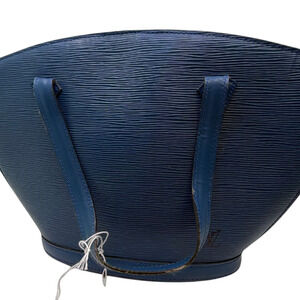 Louis Vuitton Saint Jacques Blue Epi Leather Handbag